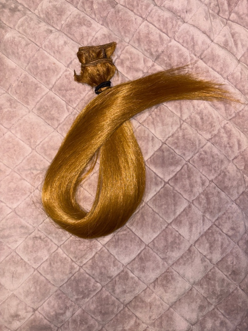 NWT Shake-N-Go Weft Hair Extension - Copper Brown